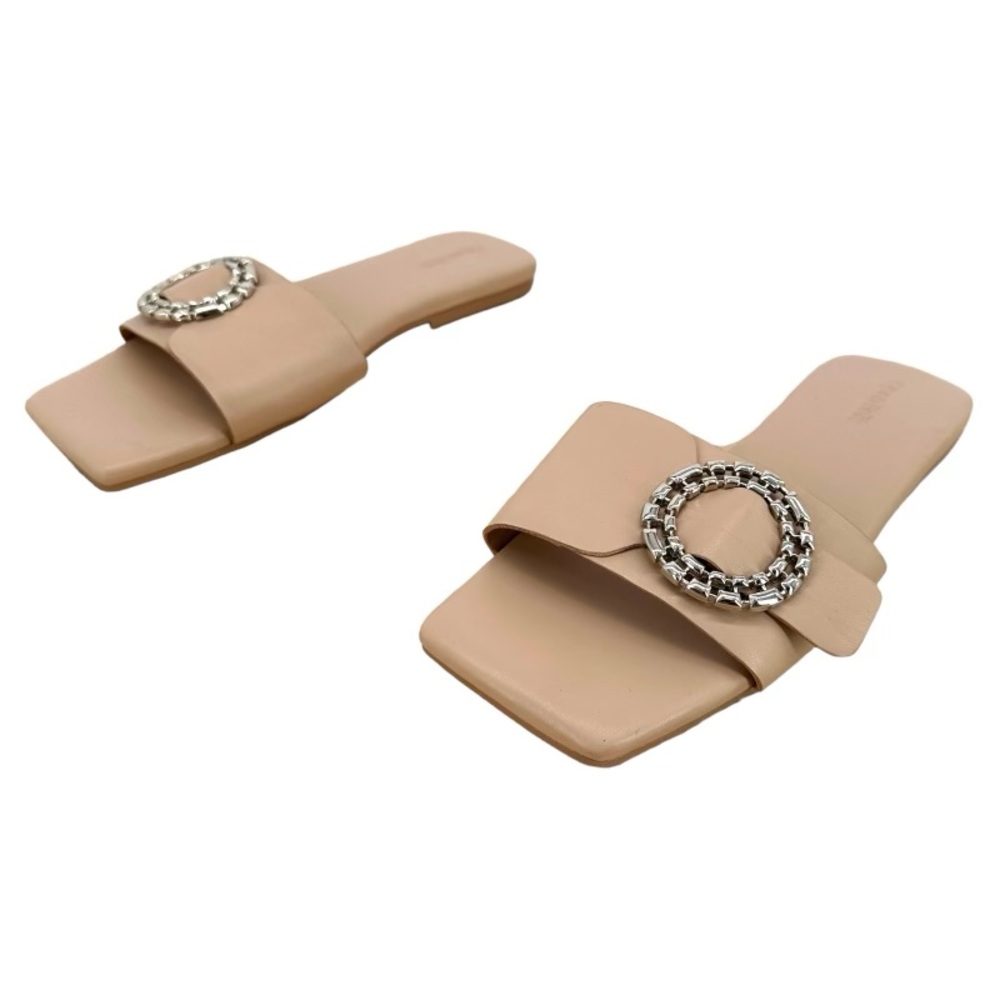 Open Edit | Lely 8‎ Nude Flat Sandals